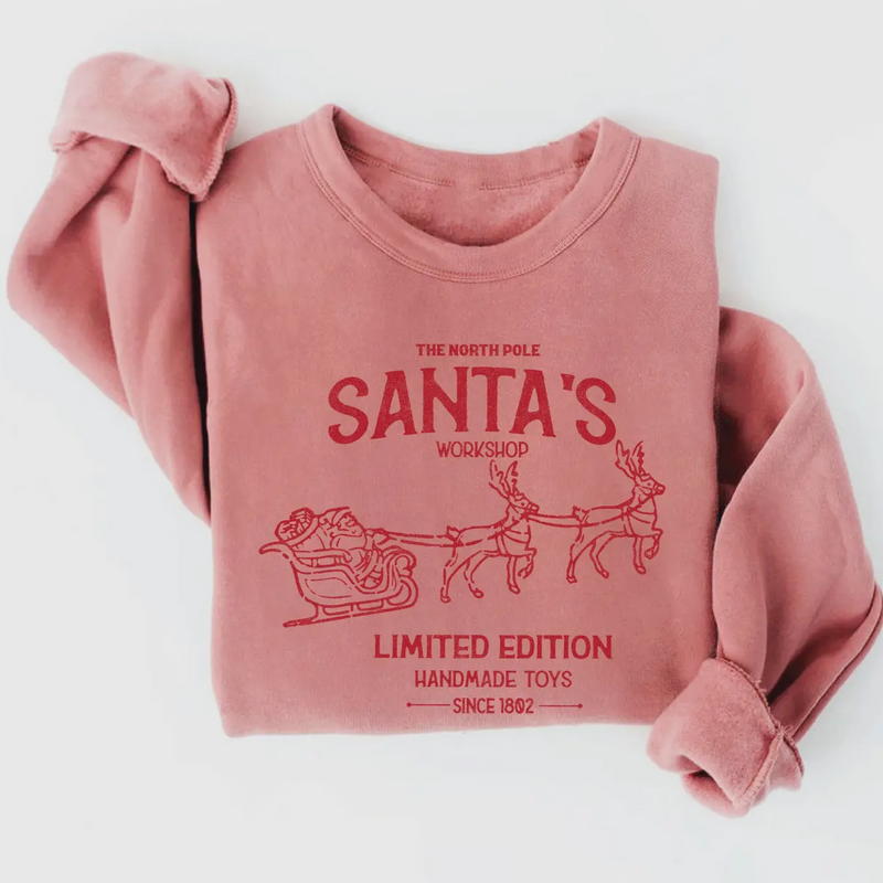 Santa's Workshop Vintage Sweatshirt (adults)