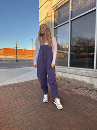 Ready To Go Essentials Jumpsuit (purple)